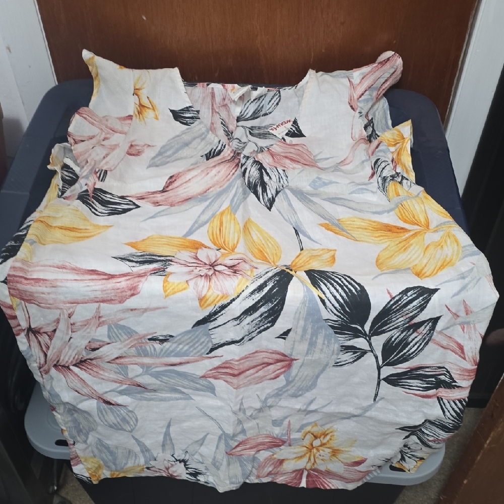 Floral Print Women's Top